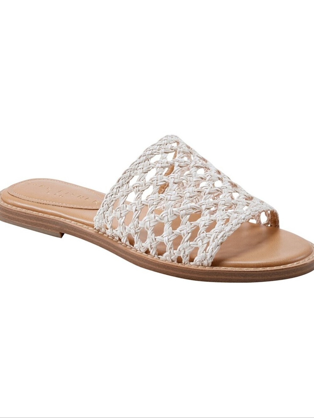 Marc Fisher LTD Glynne Sandal-White Size 8 New